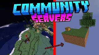 We added a skyblock dimention to our server  Community Servers Stream [upl. by Ketti]