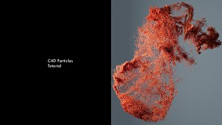 C4D Particles Tutorial [upl. by Thora54]