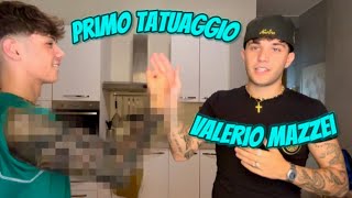 HO FATTO IL PRIMO TATUAGGIO CON VALERIO MAZZEI😱😱😱 [upl. by Heringer661]