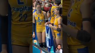 volleyball sports volley pvlinvitationalconference fypシ゚viral leilacruz pvl fypage funny [upl. by Butte]