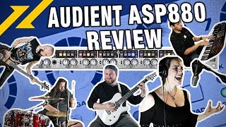 Audient ASP880 8Channel Mic Pre Review [upl. by Heater]