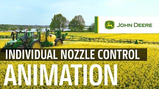 Individual Nozzle Control for John Deere Sprayers with ANIMATION [upl. by Banna]