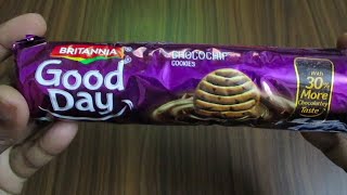 Britannia Good Day Choco Chip Cookies  Unboxing Britannia Cookies [upl. by Sasha763]