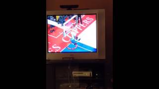 How to throw an alley oop NBA 2k14 xbox 360 [upl. by Beth]