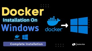 How To Install Docker On Windows  StepbyStep Tutorial  MyCodeWorks [upl. by Adnolahs]