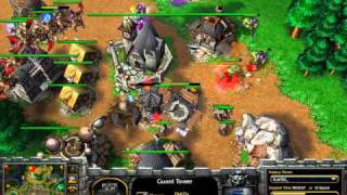 WarCraft 3  Frozen Throne  2v2  G1  WC043 [upl. by Hepsiba]