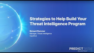 Strategies from CareFirst to Help Build Your Intelligence Program  PREDICT 2024 [upl. by Aiciruam]