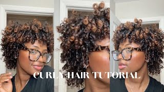 CURLY HAIR ROUTINE  Defined Curls  2024 [upl. by Waddington389]