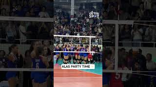 Alas Pilipinas celebrates win over Australia  OSOnTheSpot [upl. by Euqinna]