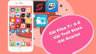 Cách cài Filza từ Az trên ios No Jailbreak  Cài troll Store để Cài Filza [upl. by Analrahc]