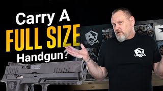 Want To Carry A FULL Size Handgun WATCH THIS [upl. by Tehcac430]