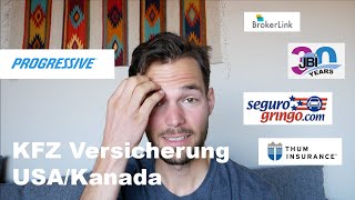 Kfz Versicherung für USA und Kanada 202021 [upl. by Jago878]