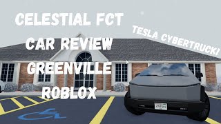 2022 Celestial FCT Tesla Cybertruck Car Review Greenville Roblox [upl. by Felicio302]