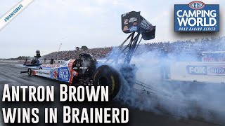 Antron Brown wins in Brainerd [upl. by Nolur]