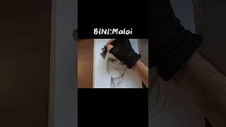 How to draw BINI Maloi shorts [upl. by Northington]