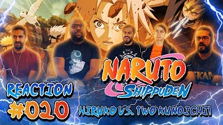 Hiruko vs Two Kunoichi Naruto Shippuden  Episode 20  Group Reaction [upl. by Henrique822]