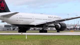 Air Canada 777200 Departing to Vancouver youtubeshorts [upl. by Ohs480]