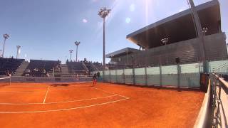 Serena Williams practice Madrid 2013 Madrid Mutua Open [upl. by Ohara]