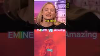 Sophie Turner Rapping EMINEM The Real Slim Shady 😅💯 with Music [upl. by Duval335]