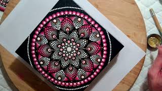 How To Make Dotting Mandala Box dotart [upl. by Ahsram123]