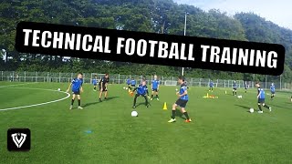 BALL MASTERY  PASSING  U11  U12  U13  U14  FOOTBALL  SOCCER  TRAINING  EXERCISE [upl. by Wahs]