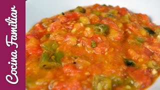 Como hacer pisto casero Receta de salsa casera [upl. by Studdard113]