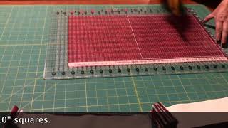 Gudrun Erla creator of the Stripology rulers shows you how to quickly cut your own precuts [upl. by Ledif948]