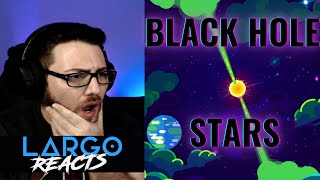 Kurzgesagt Black Hole Stars  Largo Reacts [upl. by Standish236]