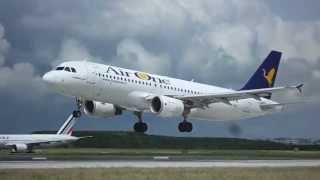 Plane Spotting at CDG airport June 2013 [upl. by Anirdnajela]