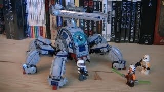 Lego Star Wars 75013 Umbaran MHC Mobile Heavy Cannon Review [upl. by Madge]