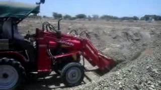 Captain Mini Tractor with Loader attchment [upl. by Ebony]