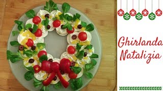 Antipasto Natalizio  Ghirlanda  Funny Recipe [upl. by Noreen124]