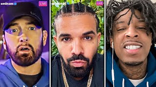 Rappers React To Kendrick Lamar  euphoria Drake Diss [upl. by Aihsakal473]