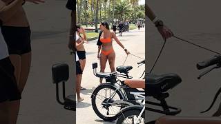 🏝️Rio de Janeiro Flamengo Beach Brazil feedshorts [upl. by Yoko]