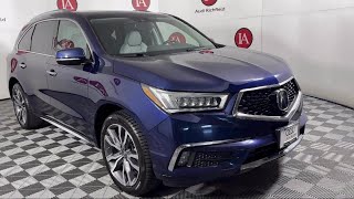 2019 Acura MDX 35L Advance Package Sport Utility Bloomington Eagan Minneapolis Apple Valley [upl. by Nnaeus]