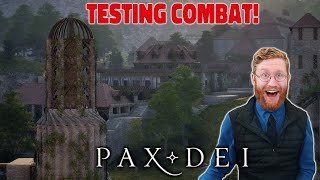 New Combat Tested PvP Gameplay in the Proving Grounds Update  Pax Dei Live [upl. by Aisylla]