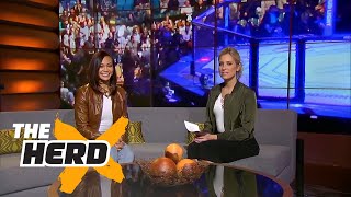 Kristine Leahy sits down with Michelle Waterson ahead of UFC FIGHT NIGHT  THE HERD [upl. by Koa234]