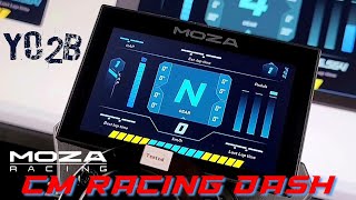 MOZA RACING CM Racing Dash Unboxing amp Test • Dirt Rally 20  Yo2B Production [upl. by Hay20]