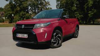 Suzuki Vitara 14L Boosterjet Mild hybrid Allgrip test [upl. by Einwahs387]