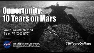 Opportunity 10 Years on Mars [upl. by Sined]