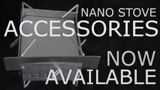 Gen2 Firebox Nano Stove Accessories Available [upl. by Dabney769]