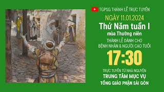 THỨ NĂM TUẦN I MÙA THƯỜNG NIÊN  1730 ngày 1112024  TRUNG TÂM MỤC VỤ TGPSG [upl. by Nonnaer673]