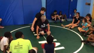 Crossface cradle defense [upl. by Yordan]