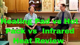 Heating Pad Vs Moist Hot Pack Vs Infrared Heat Review [upl. by Scarito]