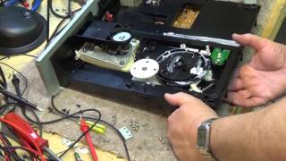 Sony 5 Disk CD changer diagnostics and repair [upl. by Nikki]