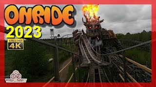 Heide Park Colossos 2023 ONRIDE POV Erste Reihe  1st row Onride Heidepark 2023 Colossos Coaster [upl. by Ivana348]