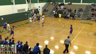 Hudson Falls High School vs BroadalbinPerth High School Mens Varsity Basketball [upl. by Kristos]