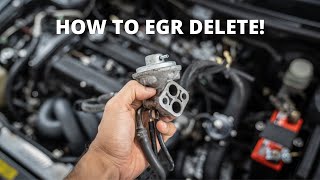 How to removedelete the EGR system on your EVO [upl. by Nap]