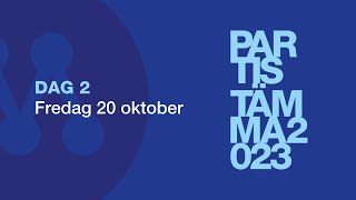 Partistämma Umeå 2023 FREDAG 20 oktober [upl. by Nagiem]