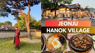 Stunning Jeonju Hanok Village amp Korean Traditional Food  Korea Vlog [upl. by Reiter]